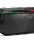 Charles Crossbody Large - Black/ Gunmetal