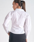 White Collared Shirt