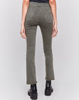 Asymmetrical Leg Pant -Spruce