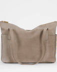 Addie Large Tote - Grey Natural/Brushed Gold