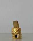 Logan Textured Ring - Gold - 8