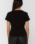 Junie Black Top