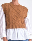 Sweater Vest Top