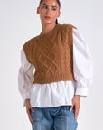 Sweater Vest Top