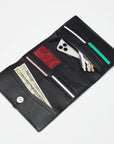 Benjamin Wallet Black Gunmetal