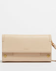 AJ Crossbody Clutch Superbloom Pink Brushed Gold