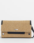 AJ Crossbody Clutch - Chaparral Raffia