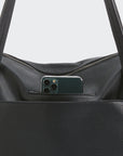 Addie Large Tote - Black/Gunmetal