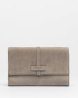 Benjamin Wallet Grey Natural Brushed Gold