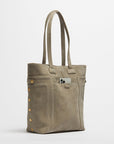 Otis Tote Grey Natural Brushed Gold