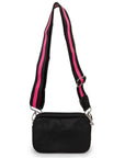 Neoprene Dual Zipper Crossbody - Revelstoke Black Camo