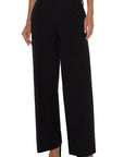 Petite Kelsey Wide Leg Trouser 29" - Black