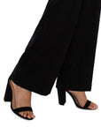 Petite Kelsey Wide Leg Trouser 29" - Black