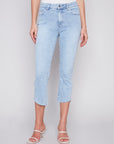 Stretch 5 Pocket Cropped Pant