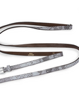 Debra Skinny Silver Snake Belt