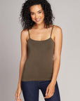 Bamboo Short Spaghetti-Strap Cami