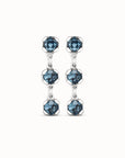 UNOde50 Sublime Blue Silver Earrings