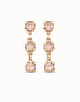 UNOde50 Sublime Pink Gold Earrings