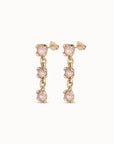 UNOde50 Sublime Pink Gold Earrings