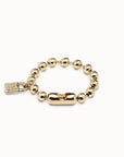 UNOde50 Snowflake Gold Bracelet Size M