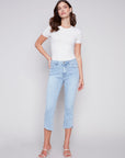 Stretch 5 Pocket Cropped Pant