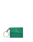 Royce Key Wallet - Verdant Green Brushed Silver