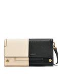 AJ Crossbody Clutch - Contrast Brushed Gold Hammered