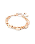 Kendra Scott Chantal Bracelet - Rose Gold Metal