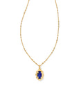 Kendra Scott - Piper Pendant Necklace - Gold Blue Lapis