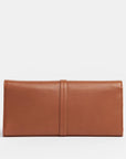 Benjamin Wallet Slim - Caffe Tan/ Brushed Silver