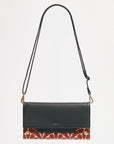 AJ Crossbody Clutch - Texas Tapestry Brushed Gold