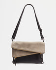 Dillion Medium - Black and Grey Natural/Brushed Gold